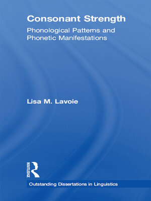 cover image of Consonant Strength